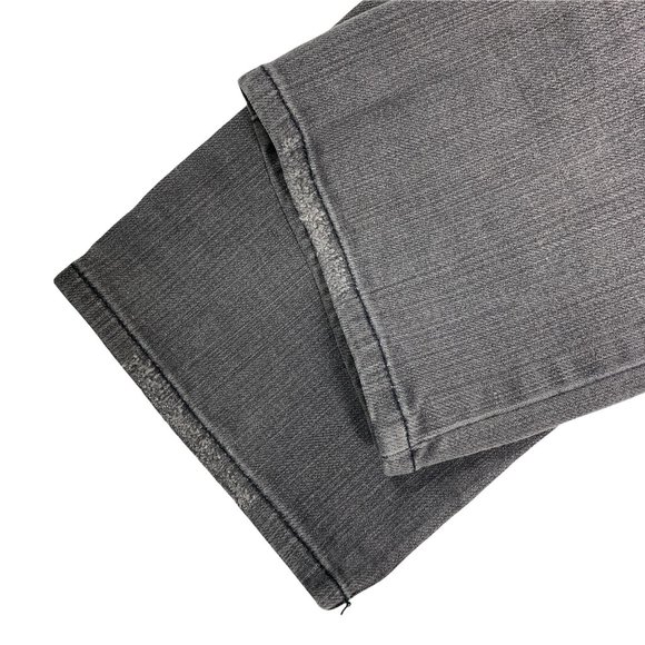 Delia's 1 / 2 Morgan Jeans Distress Slim Skinny Gray Juniors - Picture 5 of 6